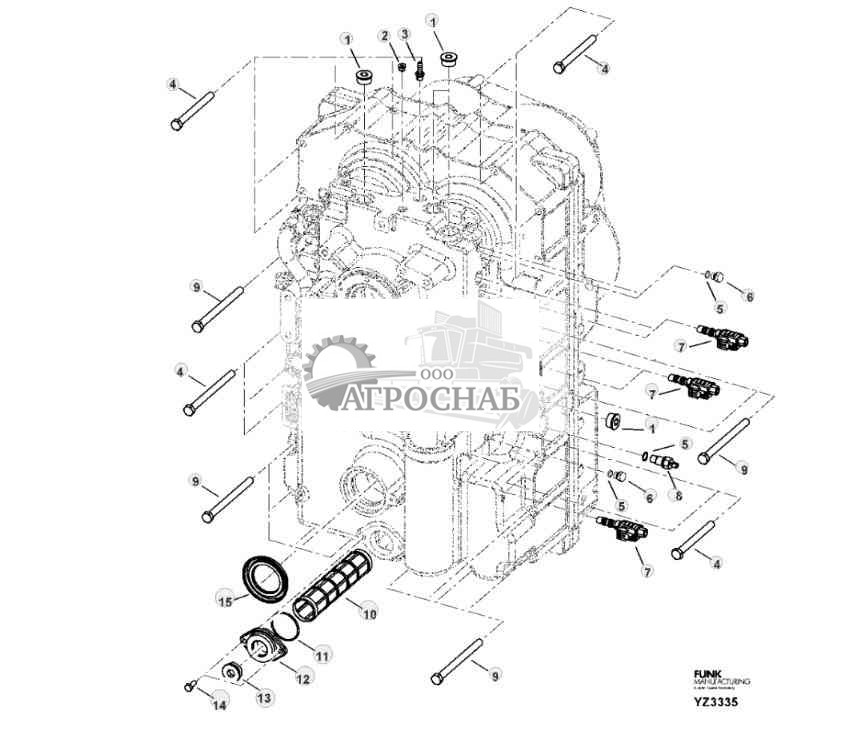 TRANSMISSION REAR HOUSING (RIGHT SIDE) 